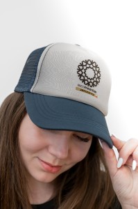 Czapka Truckerka GRANATOWA